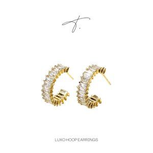 Luxo Baguette Hoops